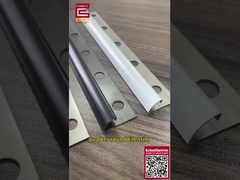 Włóczęga ze stali nierdzewnej z srebra, 2,5 m