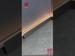 Smart LED Aluminium Baseboard Trim. Ukryte oświetlenie i bezproblemowa krawędź. Nowoczesna modernizacja domu!