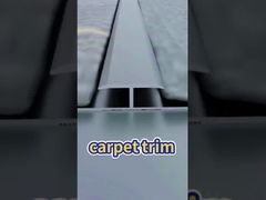 Elastyczny laminowany do dywanu wykończenie metalowe złącza przejściowe 3m