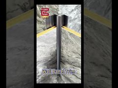 Dekoracyjne winylowe listwy opodatkowania panelu ścian prysznicowych wykończenie 10 mm