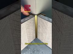 Aluminiowe listwy wykończeniowe do paneli ściennych | Eleganckie wykończenie krawędzi dla nowoczesnych wnętrz domowych #aluminiowelistwy