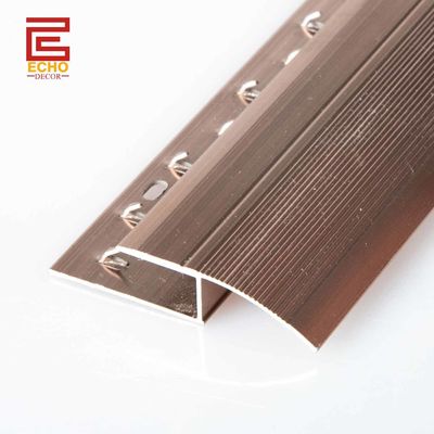 jakość  Door Threshold Carpet Trim Metal Aluminium Carpet To Tile Reducer Strip fabryka