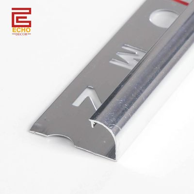 Aluminiowe polerowane okrągłe krawędzie płytki wykończenie ściany Metalowe płytki krawędzie wykończenie dostosowalne