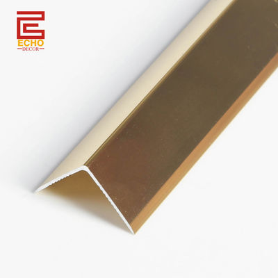 20 mm Aluminiowe zewnętrzne płytki kątowe krawędzi L kształt kątowy płytki wykończenie