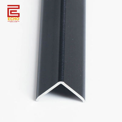 15 mm Mat czarny z zewnątrz kątowy płytek aluminiowy ochrona krawędzi