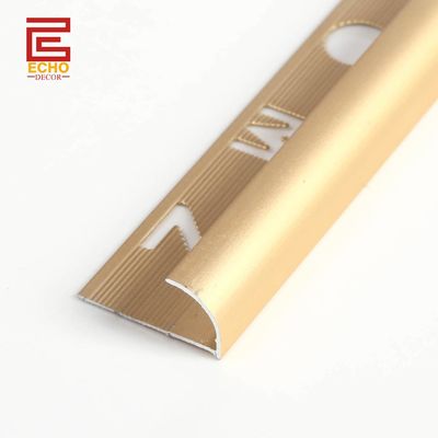 Matt Złote Perły Aluminiowe Płytki Dekoracyjne Płytki Bullnose