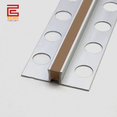 Aluminiowe paski przejściowe podłogi płytki betonowe paski wypełniające 2m