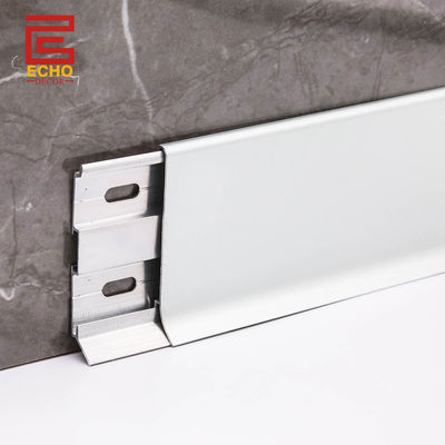 Wnętrze 80mm Skirting Board Profil Biały Skirting Edge Trim