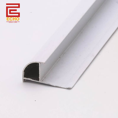 Wodoszczelny aluminiowy srebrny krawędź płytek 10 mm prysznic łazienka ściana płytek graniczny