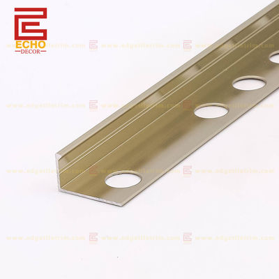 12.5mm Aluminiowe płytki z prostej krawędzi, wykończenie płytki, paska z dostosowaną grubością