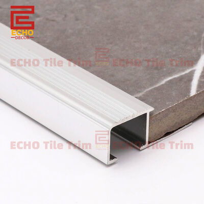  Anodised Aluminium Stair Nosing Edge Trim Laminate Or Wood Floors